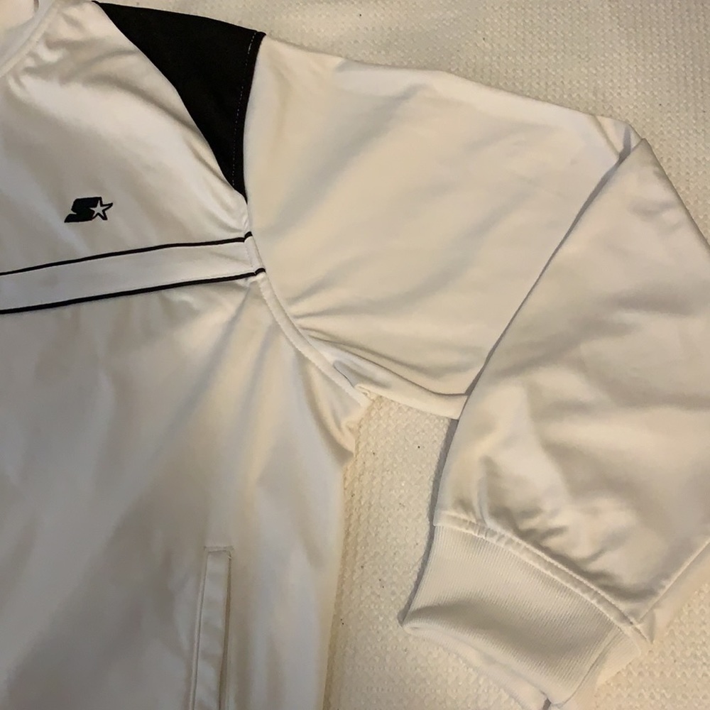 Vintage Starter Zip Down Track Jacket, L - Picture 7 of 11